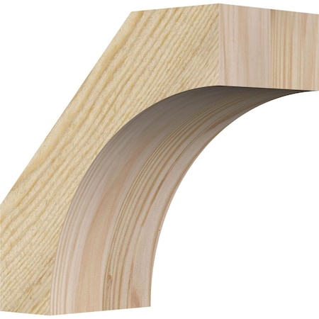 Ekena Millwork 4"W x 8"D x 8"H Westlake Rough Sawn Knee Brace, Douglas Fir BRC04X08X08WTL00RDF